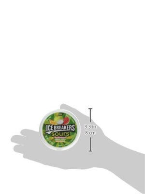 Ice Breakers Sours Sugar Free Mints, Watermelon, Green Apple, Tangerine - Pack of 8 - Image 10