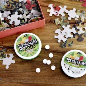 Ice Breakers Sours Sugar Free Mints, Watermelon, Green Apple, Tangerine - Pack of 8 - Image 5