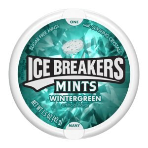 Ice Breakers Sugar Free Mints, Wintergreen – Pack of 8 - Image 2