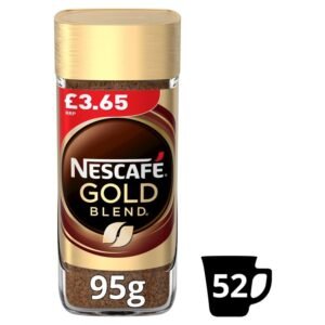 Nescafe Gold Blend Instant Coffee 95g PM 3.65 - Case of 6 - Image 6