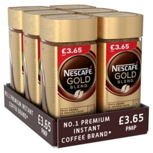 Nescafe Gold Blend Instant Coffee 95g PM 3.65 - Case of 6 - Image 2