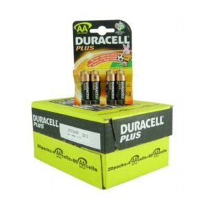 Duracell Plus AA Battery 4 Pack - Case of 20 - Image 2