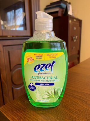 Ezel Antibacterial Hand Wash with Moisturizers Aloe Vera 400ml - Image 3