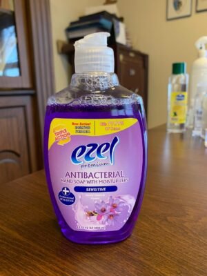 Ezel Antibacterial Hand Wash with Moisturizers Sensitive 400ml - Image 3
