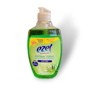 Ezel Antibacterial Hand Wash with Moisturizers Aloe Vera 400ml - Image 2